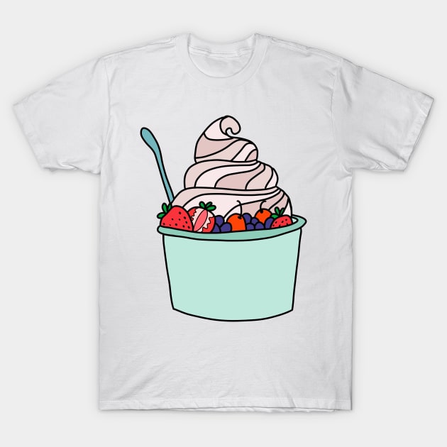 frozen yogurt T-Shirt by gdm123